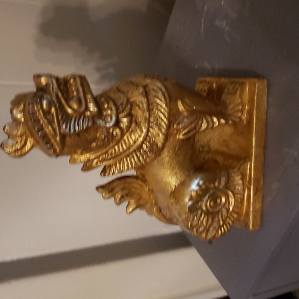 Gold Leaf Foo Dog